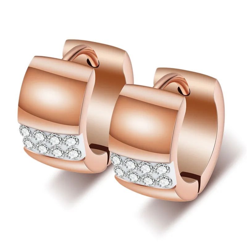 Модные золотистые Серебристые серьги zorcfic большие круглые из нержавеющей стали