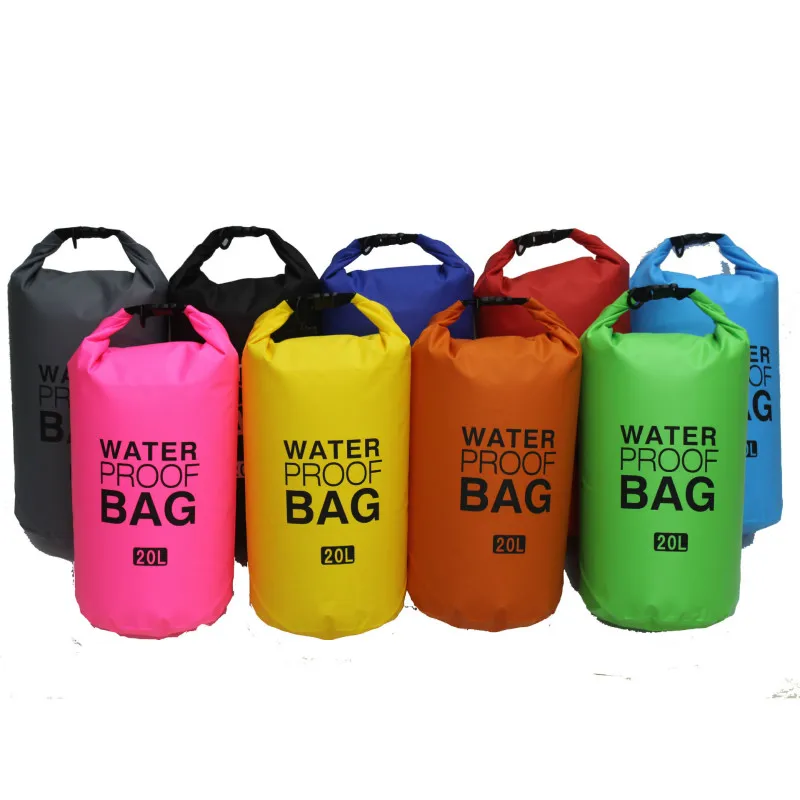Ультралегкая водонепроницаемая сумка 20 л для кемпинга походов путешествий