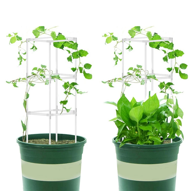 Стойка для поддержки растений прочная железная подставка сада держатель