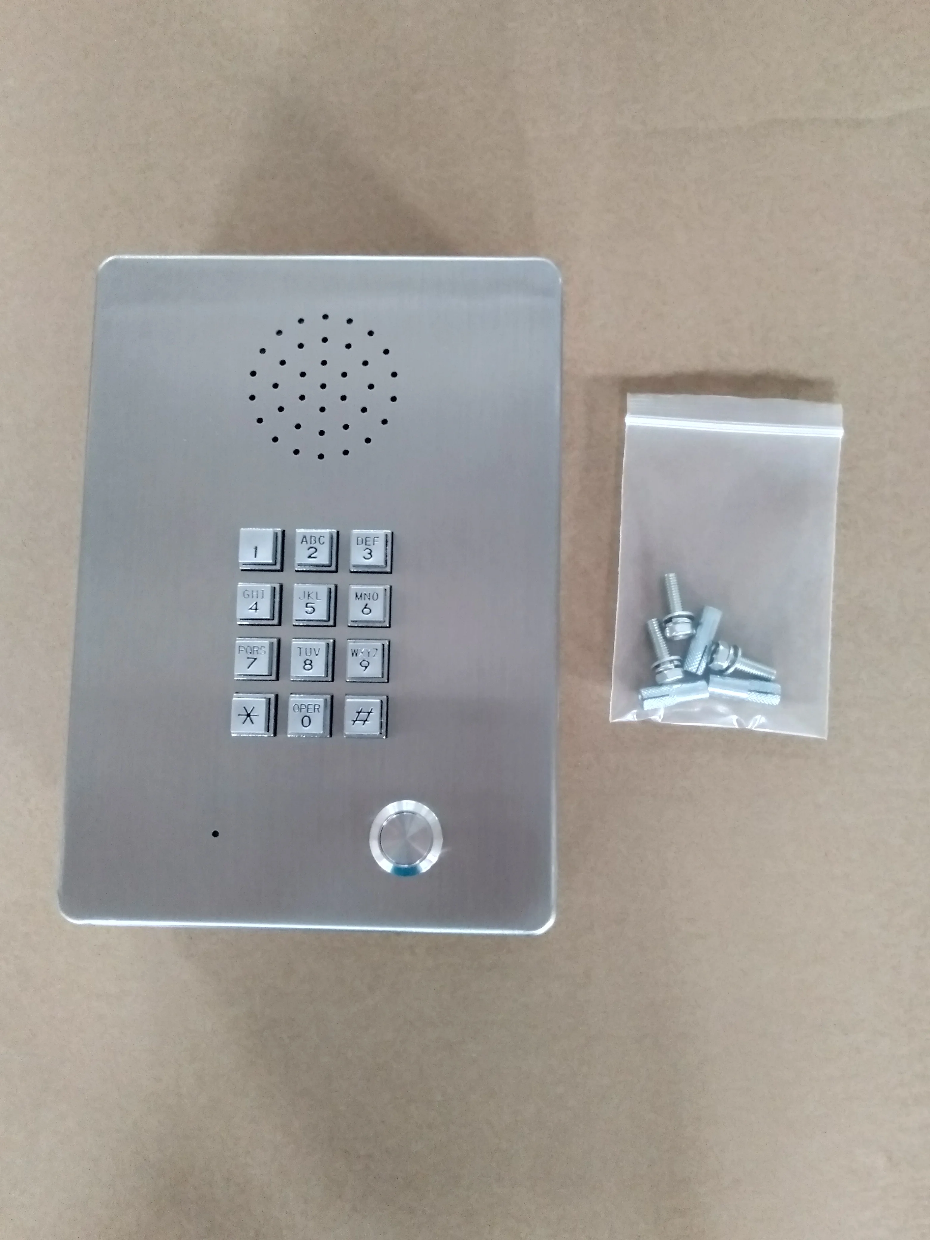 Экстренный телефонный Лифт Громкая связь домофон Koontech аналоговый телефон