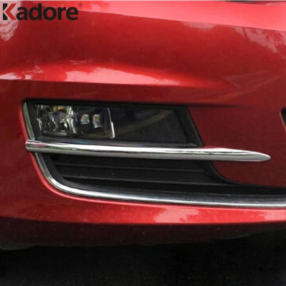 Для Volkswagen Golf 7 2013 2014 2015 2016 ABS Хромированная передняя противотуманная фара для