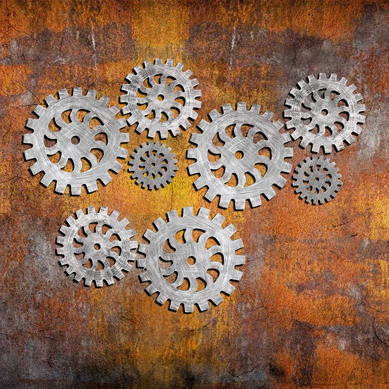 Шестеренка для гостиной спальни стола сделай сам Настенный декор бара и магазина