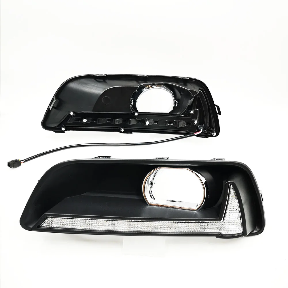 CSCSNL 2 шт. светодиодный Габаритные огни DRL Противотуманные фары для Chevrolet chevy Malibu 2011