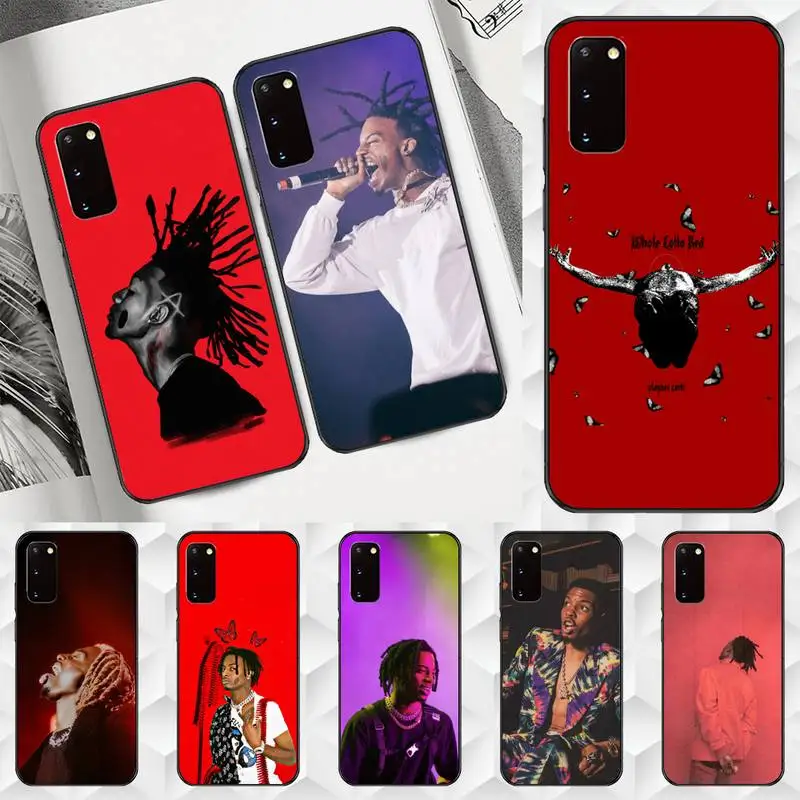 

Whole Lotta Red Carti Playboi Phone Case TPU For Samsung S6 S7 S8 S9 S10 plus S20 S21 S30ultrs Fundas Cover coque