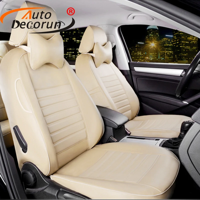 Чехлы AutoDecorun для автомобильных сидений чехлы из искусственной кожи land rover discovery 3