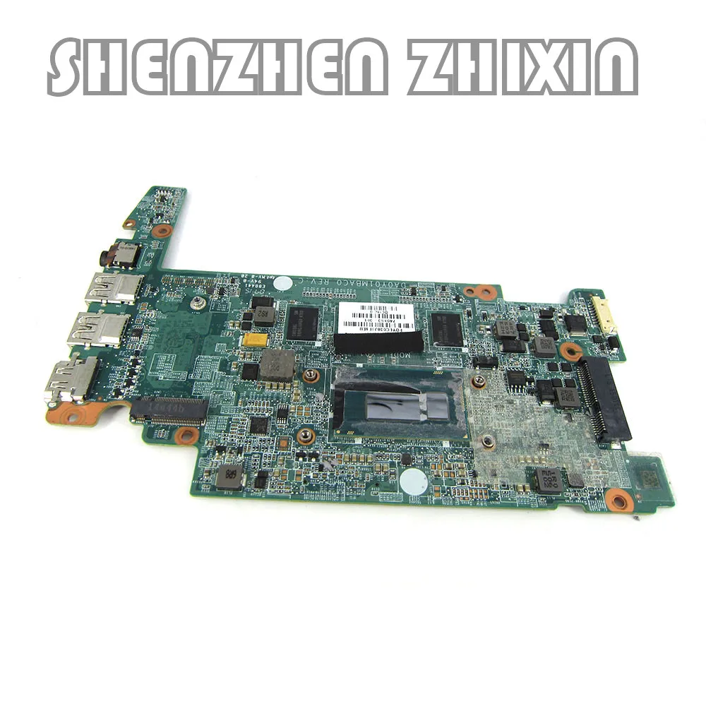 Материнская плата 740155-001 DA0Y01MBAC0 для ноутбука HP Chromebook 14-Q с 2955 процессором 4 Гб ОЗУ -