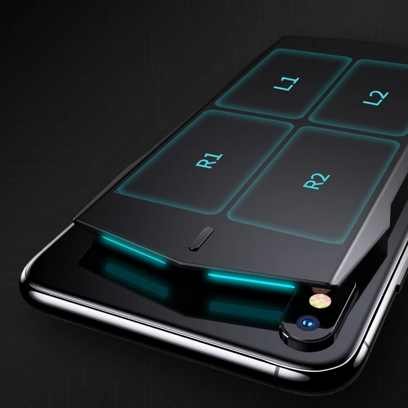 for Iphone Умный трекпад для Pubg управляемый Лер игровой курок мобильный геймпад шесть кнопок Bluetooth Джойстик для IOS Android пульт дистанционного управления - Цвет: for Iphone
