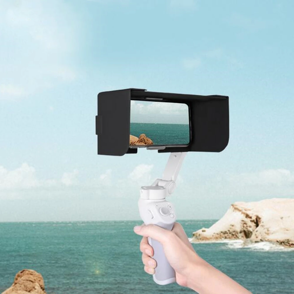 Бленда для телефона OM4 солнцезащитный козырек антибликовый складной DJI OSMO Mobile 4