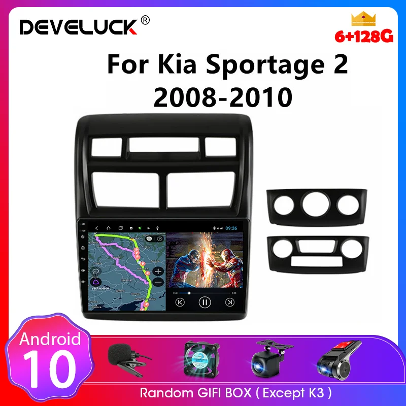 Автомагнитола для Kia Sportage 2 2008 2010 Din Android|Автомагнитолы| |