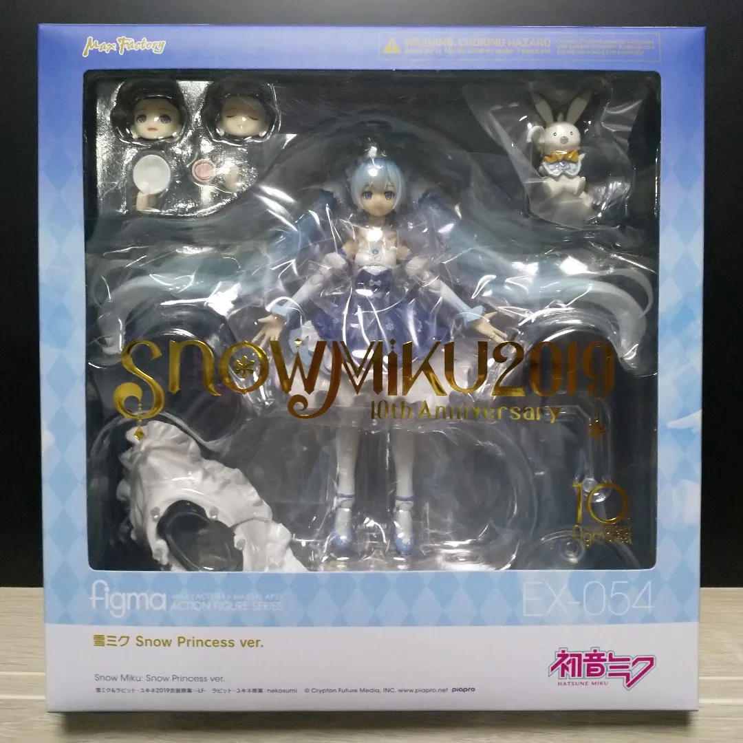 

Anime Figma Ex-054 Snow Miku 2019 Statue Sexy Girls Q Posket Action Figure Model Toys