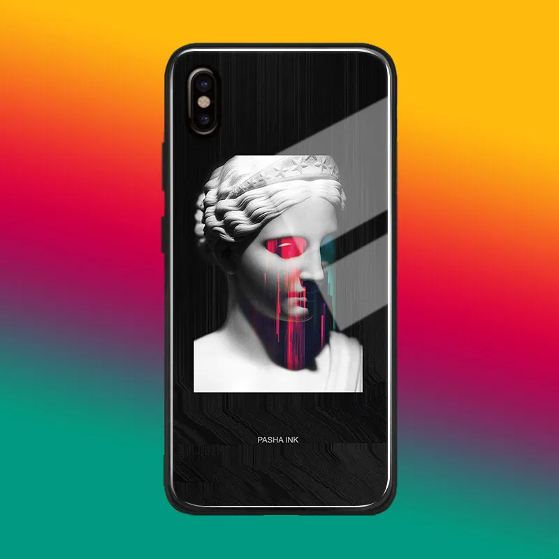 Абстрактная статуя Блестящий искусство эстетика роскошный стеклянный Мягкий