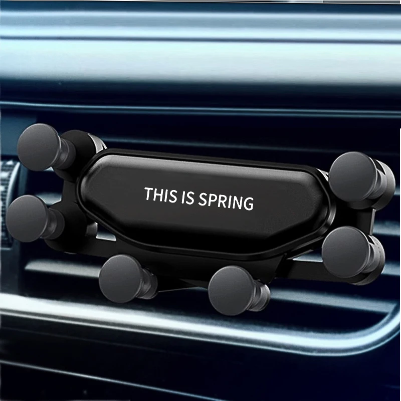 Гравитационный Автомобильный держатель для телефона на вентиляционное