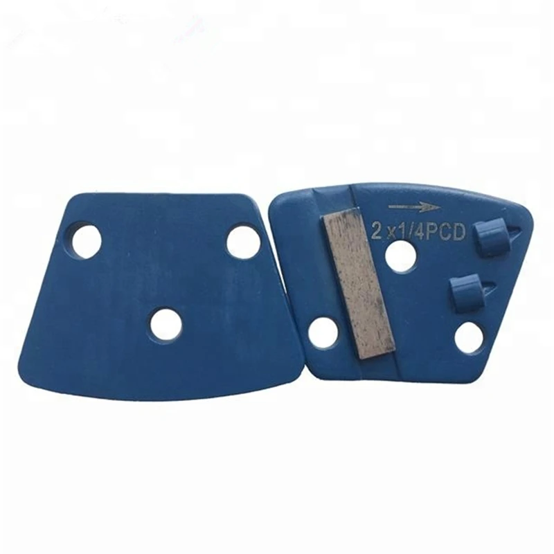 KT10 PCD алмазные шлифовальные туфли площадки с одним сегментом для эпоксидного