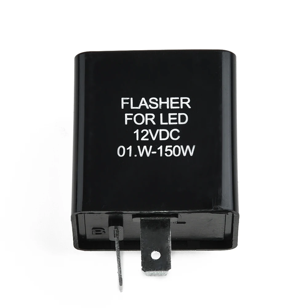 

Replacement LED Flasher Relay Fix For Turn Signal Light Hyper Flash PVC Plastic