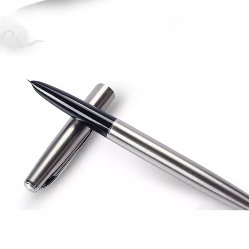 JINHAO 911 Fountain Pen Ink Steel Financial Tip 0.38mm Extremely Fine Calligraphy Nib Stainless Student Office Writing Gift | Канцтовары