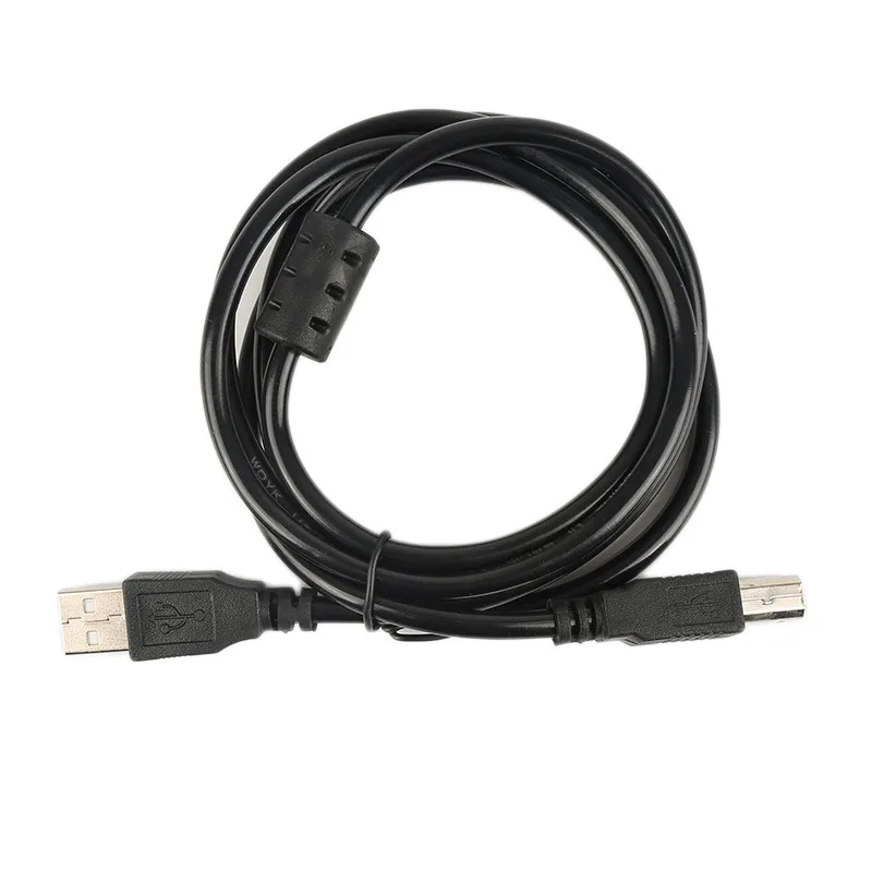 1 шт. черный высокоскоростной USB 2 0 адаптер кабеля принтера шнур тип A штекер B