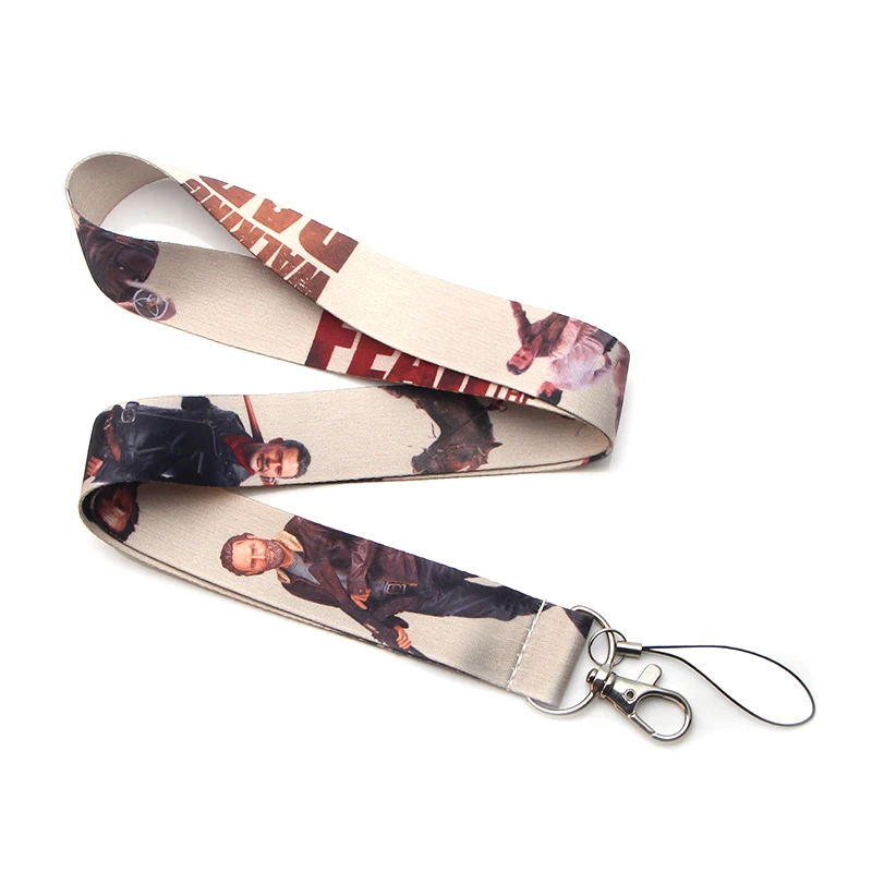 Ходячие мертвецы крутой брелок ремешки значок Id держатель ID карта пропуск