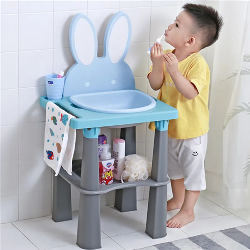 Экологичные детские шкафы Детские милые столы для умывания стол макияжа