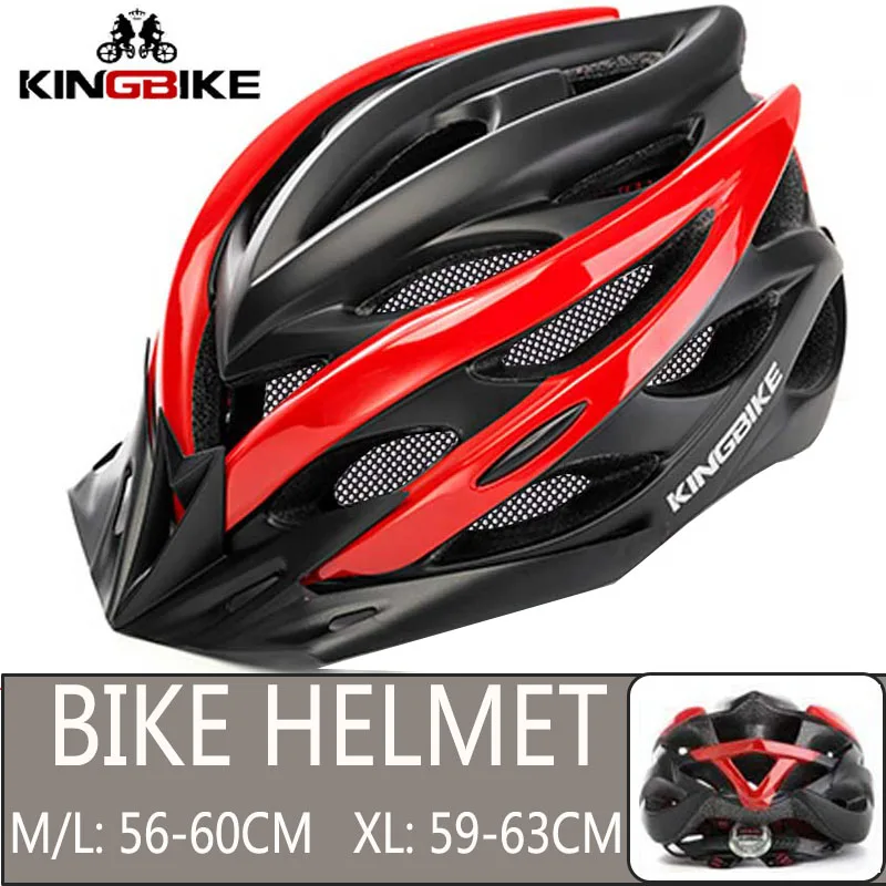 872-Red KINGBIKE велосипедный шлем из титана Сверхлегкий в форме велосипедный шлем с козырьком дышащий дорожный горный MTB открытый велосипедный шлем - Цвет: 872-Red