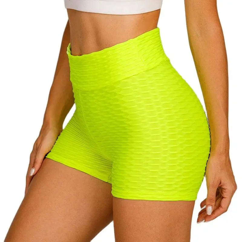 

European 2021 women's limited edition fitness training mountaineering Yoga hip fast dry tight shorts