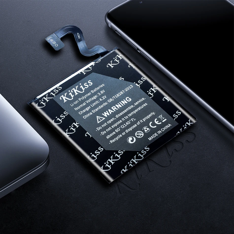 

KiKiss Mobile Phone Replacement Battery BP-4GW For Nokia Lumia 920 Lithium Polymer Rechargeable Batteries 3300mAh