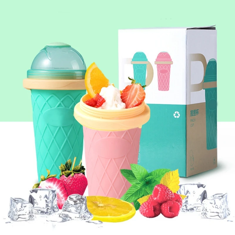 

Slushy Cup Magic Slush Ice Cream Machines Frozen Slushie Maker Cup DIY Ice Cream Maker Machine For Kids And Family