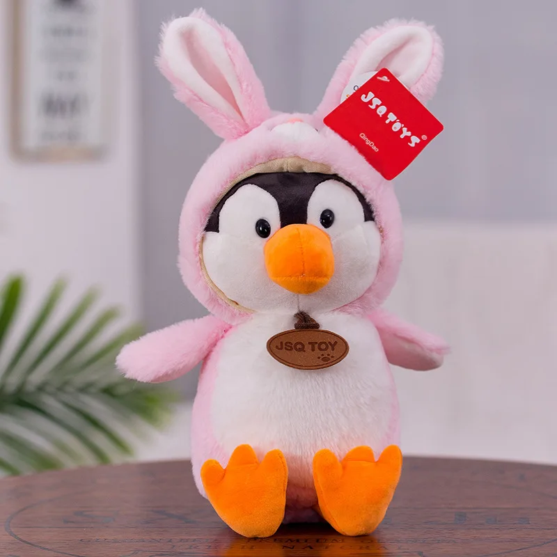 

New Cute Penguin Husky Toy Fashion Creative Soft Cartoon Animal Comfort Doll Children Holiday Birthday Exquisite Gift