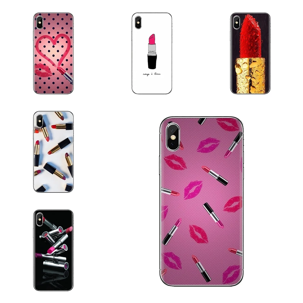 Красота макияж помада для любимых художественных прозрачных мягких чехлов Xiaomi
