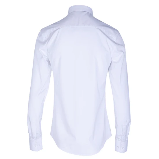 Мужская рубашка роскошное сплайсинговое платье с длинным рукавом модная