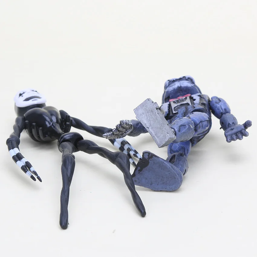 Figuras de acci&oacute;n de Freddy, conjunto de 6 unids/set de articulaciones m&oacute;viles, juguetes en miniatura de PVC-5