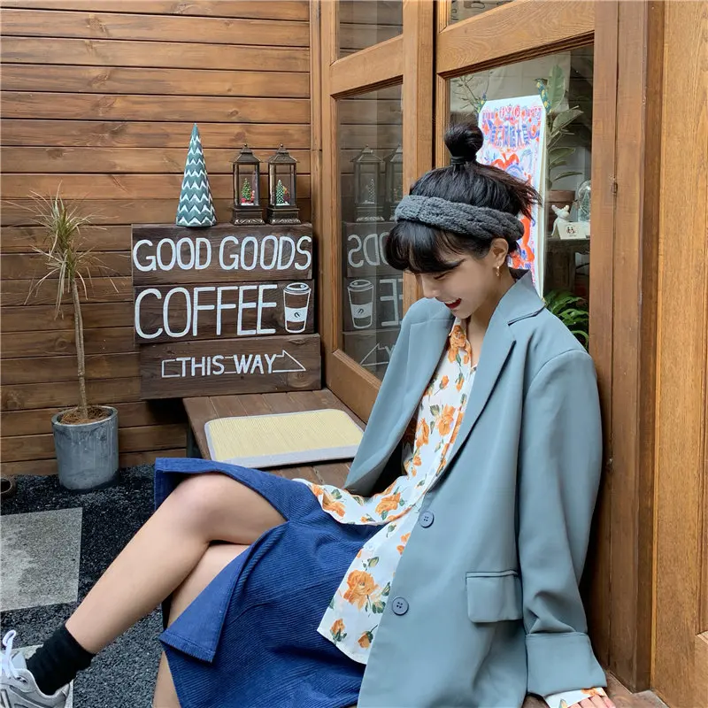 

Alien Kitty Retro Chiffon Slim Loose Elegance High Quality 2020 Vintage Florals Streetwear Sweet Tops All Match Chic Shirts