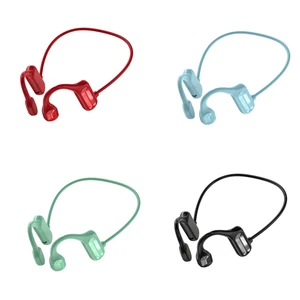 Wireless Earphone Bone Conduction Bluetooth-compatible Headset Bilateral Stereo Hanging Ear Sports Headphone For Apple Huawei