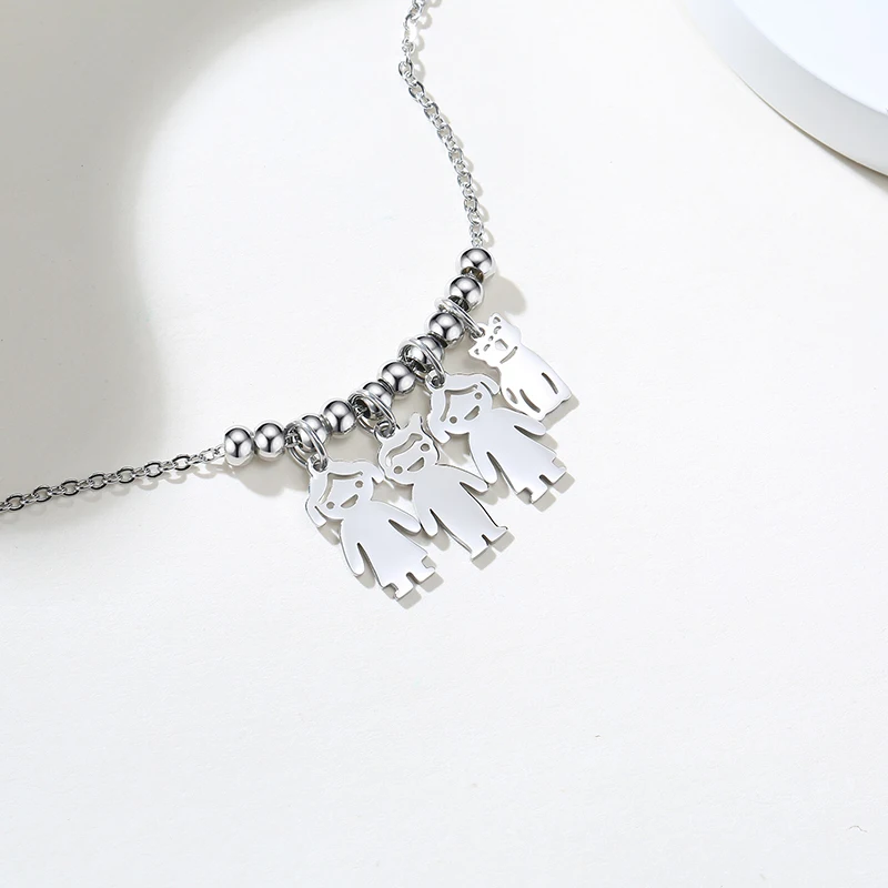 Заказное ожерелье с подвеской для мальчиков и девочек женское детское