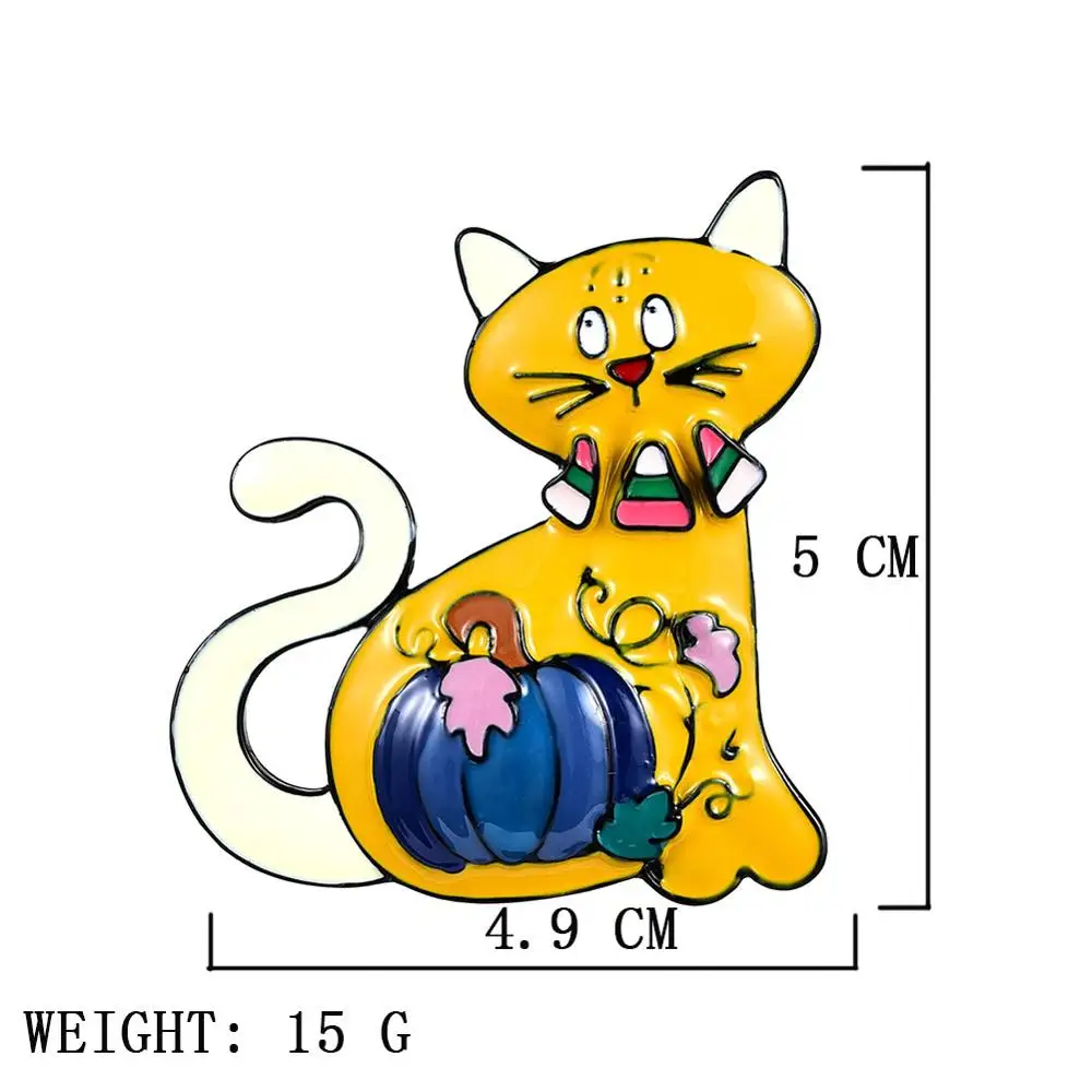 Cring Coco горячая Распродажа сладкий романтический тыквенный Кот с большими синими