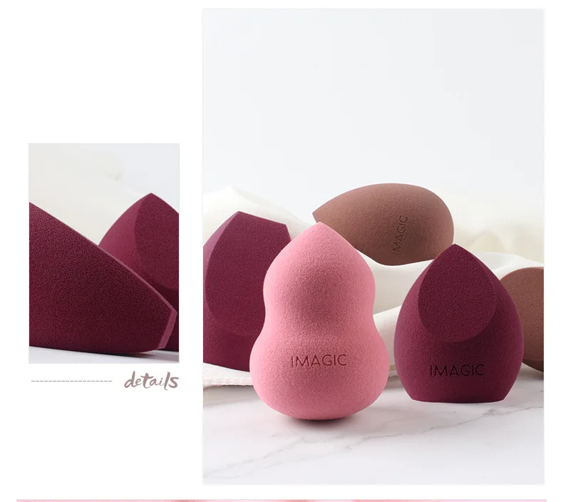 Imagic губка для макияжа косметическая влажной и сухой косметики 5 вариантов формы| |