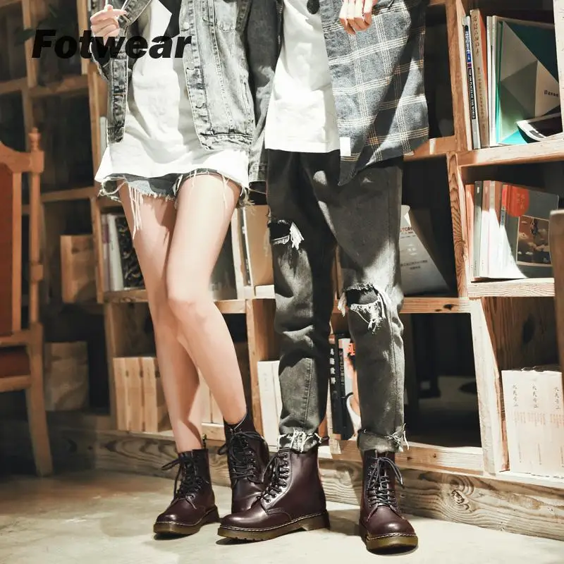 Мужские разноцветные ботинки Женские модные для пар Классические ботильоны