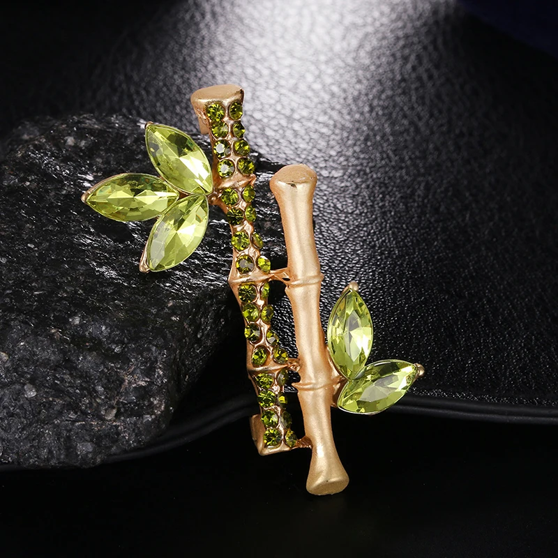 Броши в китайском стиле 2021 Бамбуковая брошь булавки для дочери моей девочки