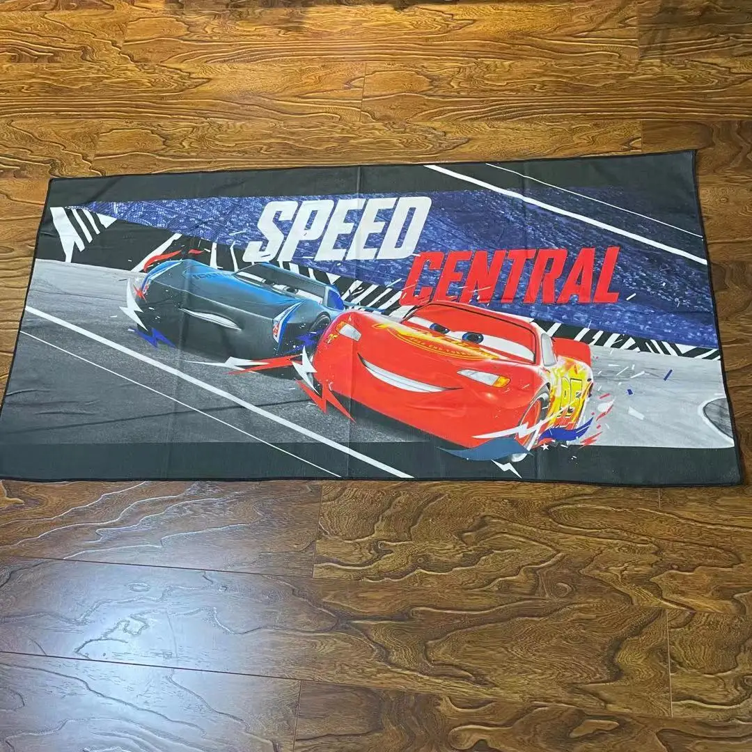 Disney милое хлопковое пляжное полотенце с Микки Маусом банное мягкое Впитывающее