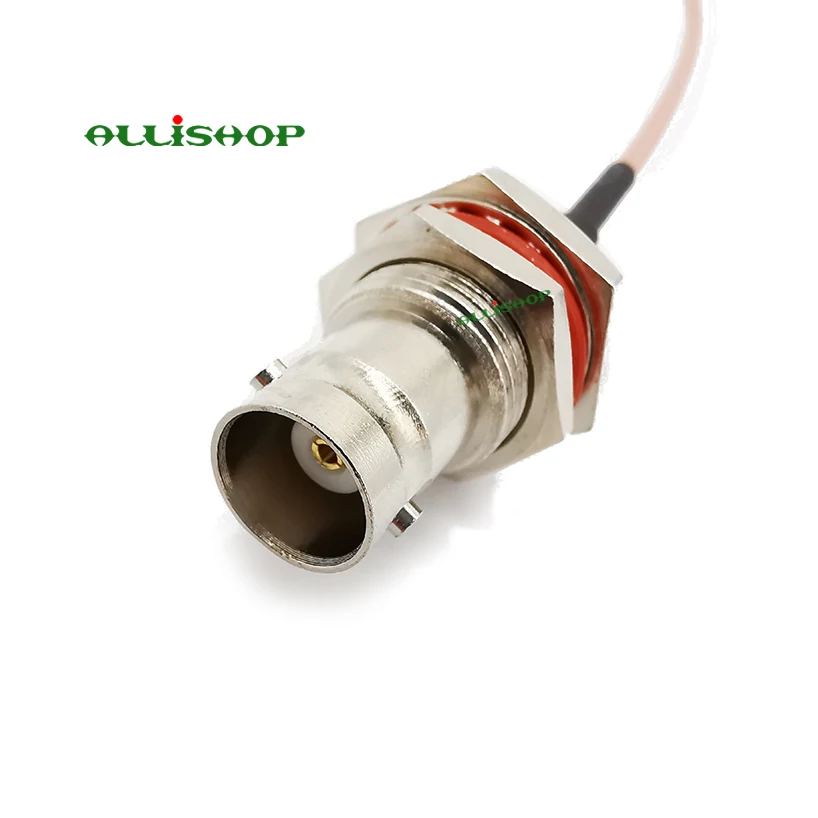 ALLISHOP 15 см SMA штекер BNC Женский переборка RF коаксиальный кабель сборка BNC разъем SMA штекер RG316 коаксиальный кабель# Rocheuk