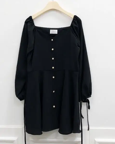 Трапециевидные шикарные платья женская мода корейский японский стиль дизайн