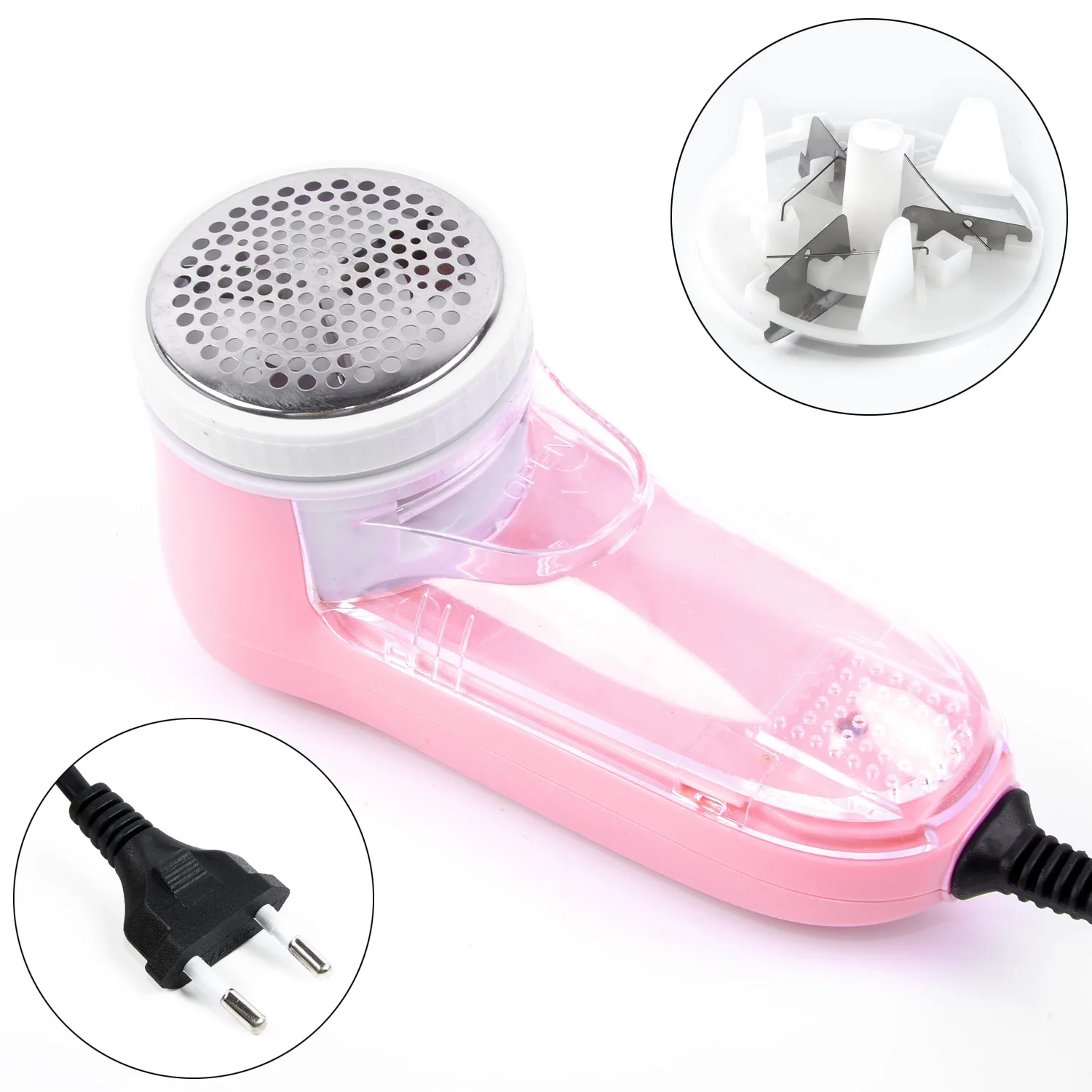 

Lint Pill Fluff Remover Sweater Shaver 50HZ 1pc EU Type Portable Fabrics