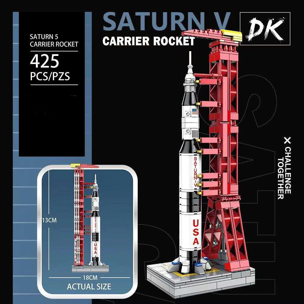 2020 новый мс аэрокосмической Аполлос 11 ракета Сатурна в Старт космический корабль