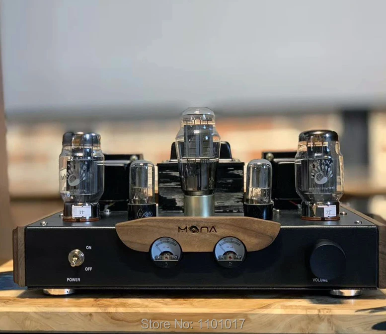 Ламповый усилитель Himing Mona / Rival Wood Version KT88 HIFI EXQUIS односторонний ручной работы amp