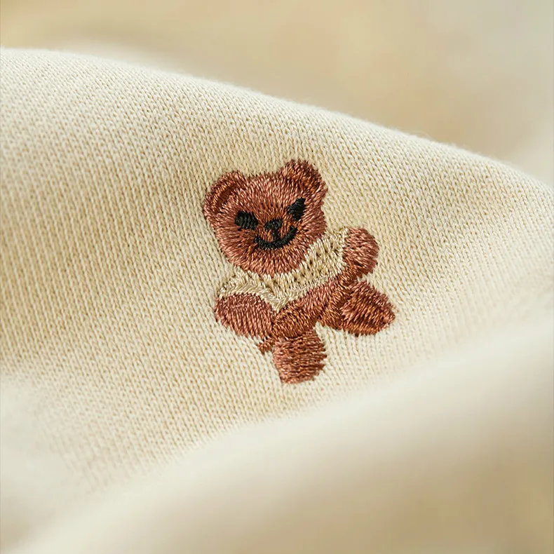 

KUEGOU 2020 Autumn 100% Cotton Embroidery Crewneck Sweatshirt Men Fashion Trendy Streetwear Designer Male Oversize Clothes 9512