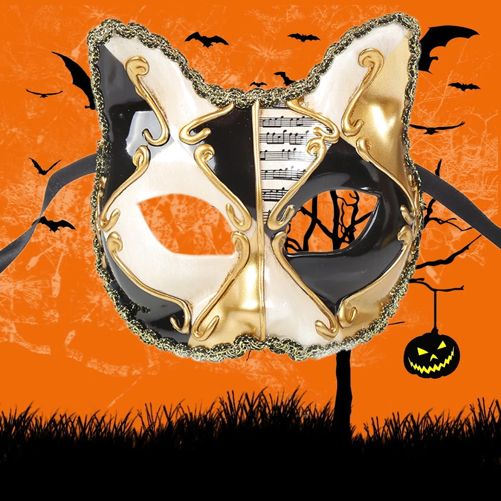 Маскарадный мяч на Хэллоуин маска для животных половину лица карнавальные маски