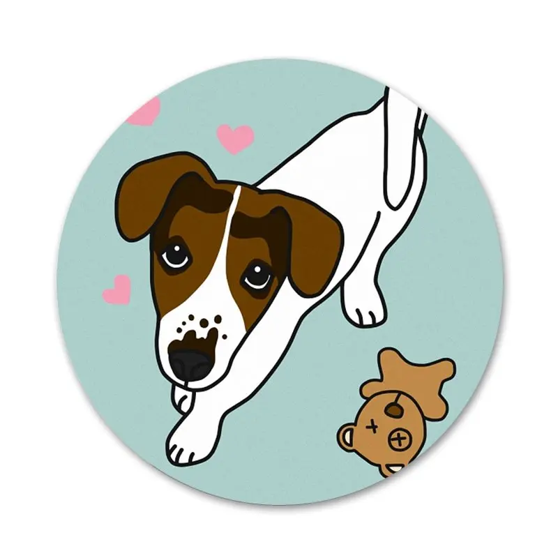 Новое поступление Джек Рассел-терьер фотосессия украшение для одежды рюкзака