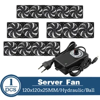 12cm High Speed Large Air Volume 100V 220V Btc Mining Machine Workstation Cabinet 120MM Violent Server Cooling System Fan Kit