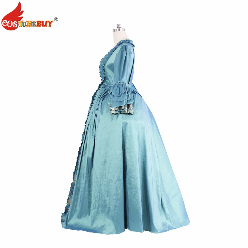 Вечернее платье в стиле ретро Версаль Антуанетта барокко рококо мантия для