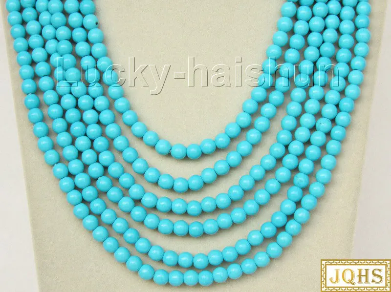 Бусины диаметром 17-22 дюйма 6 мм рядов