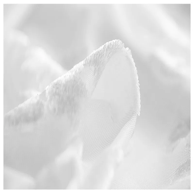 Декоративная бархатная пряжа прозрачные шторы для гостиной европейские белые